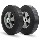 GICOOL flat-free tire 10-inch side view for reliable hand truck replacement.
