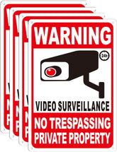 Giftape private property sign 12x8 outdoor front enhances deterrence and boundary clarity.