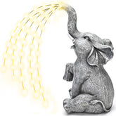 GIGALUMI elephant with twinkling lights enhances outdoor ambiance