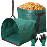 GIJHXIK leaf-collector-bags-top-opening for easy debris collection and quick loading