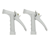 Gilmour continuous salt-water nozzle front view, corrosion-resistant for marine use