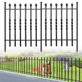 GILPWA decorative garden fence panel 24x24 inches for sturdy yard borders