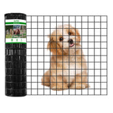 GILPWA wire fence 24in by 50ft PVC coated for durable yard borders