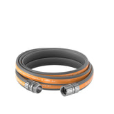 Giraffe Tools 10ft hose laid flat for easy layout and storage.