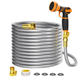 Giraffe Tools garden hose 100ft steel construction for durable outdoor watering
