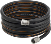 Giraffe Tools garden hose with adjustable length for on-site customization.