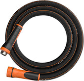 Giraffe Tools garden hose hybrid 58-inch full view shows lightweight durability