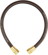 Giraffe Tools leader hose with 2ft 5/8in connectors for reliable faucet-to-reel linking.