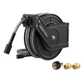 Giraffe Tools hose reel with 60ft extended hose for reach and tidier spaces