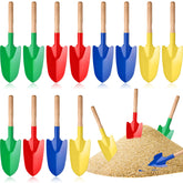 Gisafai 12-pcs kids shovels set bright colors for outdoor play