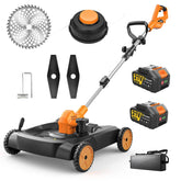 Gisam 3-in-1 cordless lawn mower base deck for efficient mowing
