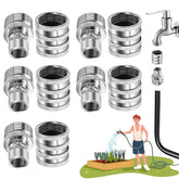 Gitende stainless steel quick-connect set close-up showing sturdy seal and fit