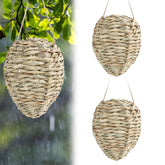 GJL 2-pack large wasp nest decoys for patio protection.
