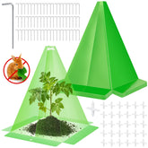 GJQ garden cloche 30-pack ready for assembly protects seedlings