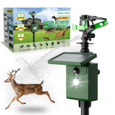 G-Jyuncyou motion sprinkler front view deters deer and cats from gardens