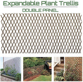 GLANT lattice fence extendable trellis for versatile garden use