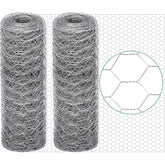 GlikCeil chicken wire 12in x 200ft roll for durable poultry fencing in gardens.