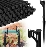 GlikCeil irrigation stake quarter-inch tube attachment secures drip lines in soil