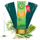 Glovv 60 Pcs Mosquito Repellent Sticks outdoor patio provide natural scent-based protection.