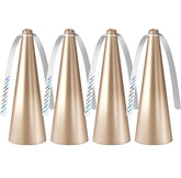 Glovv Fly Fans Tabletop 4-pack keeps outdoor meals fly-free.