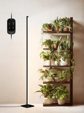 Glowrium grow light vertical assembly with 120-degree side illumination for even coverage.