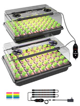 Glowrium seed starter tray with full-spectrum light for germination