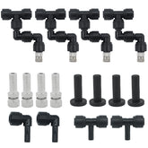 GLSJA reptile mister nozzle with 360-degree rotation for flexible humidity control