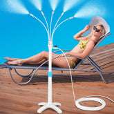 GMAULEE stand mister base showing stable outdoor cooling setup for patios