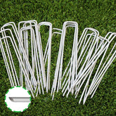 Goasis Lawn 6-inch galvanized stake providing strong ground hold.