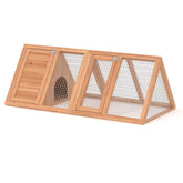 GOJOOASIS triangle design chicken coop enhances space efficiency and style.