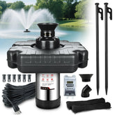 Goldlife F3 pond fountain aerator no light with dramatic spray