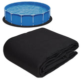 Gonioa 10ft pool pad under pool liner shields the liner from punctures.