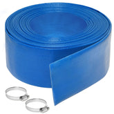 Gonioa backwash hose 25ft 2in blue for efficient pool water discharge