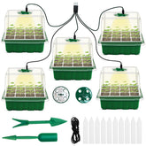 GOONMILL seed starter tray with grow light in action for seedling propagation