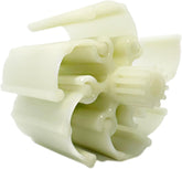 Goosuroo PVXH038SA turbine hub detail showing durable polymer for longer life.