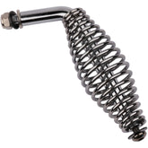 GOOYOOU 5-inch stainless spring handle improves lid control for BBQ pits.
