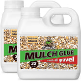 GoRezn mulch glue bottle 64oz for durable ground-cover adhesion.