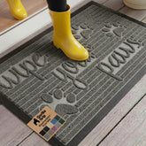 GORILLA GRIP WeatherMAX doormat front view, durable all-season entry solution