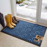 Gorilla Grip WeatherMAX front-door doormat traps dirt and moisture.