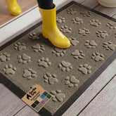 GORILLA GRIP WeatherMAX doormat top view shows a rugged surface resistant to stains.