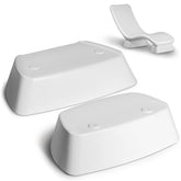 GoSports Coast Modern Riser Kit chair-assembly demonstrates fast installation.