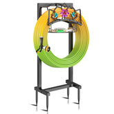Gouisalin hose holder base stability keeps a long hose secure and organized.