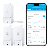 GoveeLife outdoor H5107 pack monitors outdoor temperature and humidity.