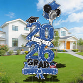 Govpy 2026 blue and white yard sign for outdoor lawn display