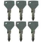 Gradora 6-pack ignition keys for Yanmar tractors, ready replacement option