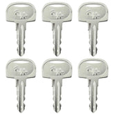 Gradora 601 ignition keys pack for Sany mini excavator visual—easy on-site replacement