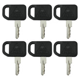 Gradora AM131841 ignition keys pack on table, ready for quick tractor starts.