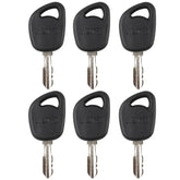 Gradora GY20680 ignition keys, front view, enables fast, easy replacements.