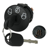 Gradora ignition switch 725-12066 with 3-position lever for easy mower startup