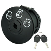 Gradora ignition switch with key close-up shows reliable replacement option
